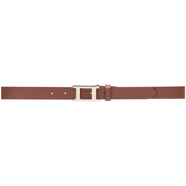 DEPECHE Klassisk bælte Belts 040 Dark cognac