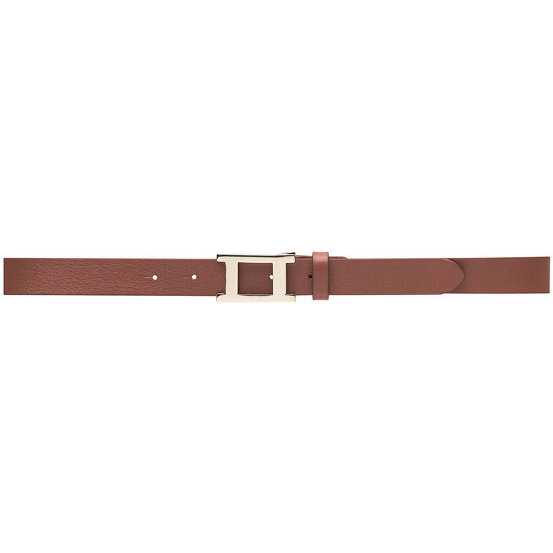 DEPECHE Klassisk bælte Belts 040 Dark cognac