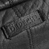 DEPECHE Klassisk bumbag i blødt vasket læderkvalitet Bumbag 099 Black (Nero)