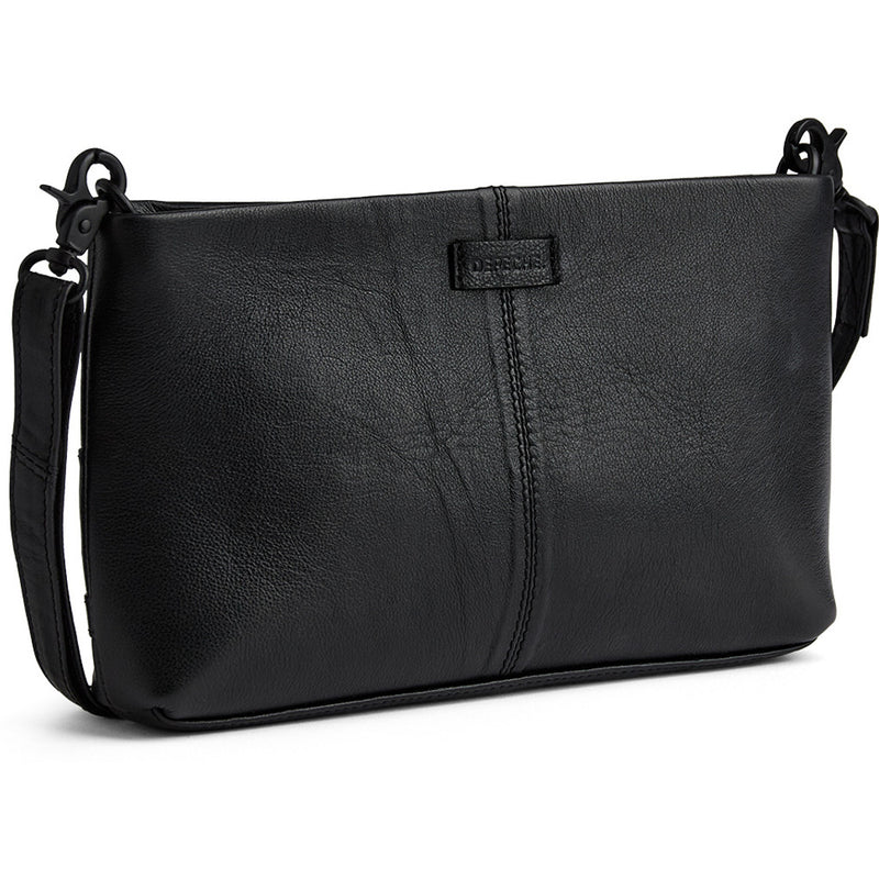 DEPECHE Klassisk clutch med et twist Clutch 099 Black (Nero)