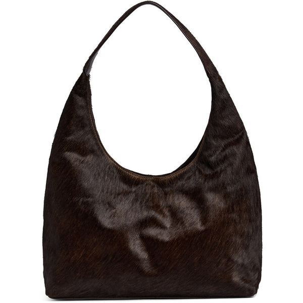 DEPECHE Klassisk hair-on shopper Shopper 161 Dark brown