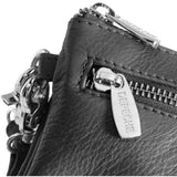 DEPECHE Klassisk lille taske/ clutch i blødt læder Small bag / Clutch 099 Black (Nero)
