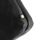 DEPECHE Klassisk mobiltaske i en smørblød skindkvalitet Mobilebag 099 Black (Nero)
