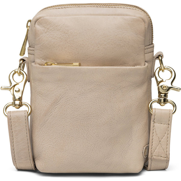 DEPECHE Klassisk mobiltaske i en smørblød skindkvalitet Mobilebag 228 Soft Sand