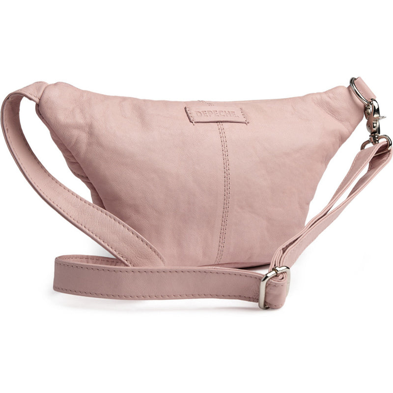 DEPECHE Klassisk must-have bumbag i skind Bumbag 059 Soft rose