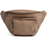 DEPECHE Klassisk must-have bumbag i skind Bumbag 168 Latte