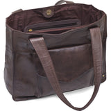 DEPECHE Klassisk shopper Shopper 161 Dark brown