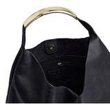 DEPECHE Klassisk skuldertaske Shoulderbag / Handbag 099 Black (Nero)
