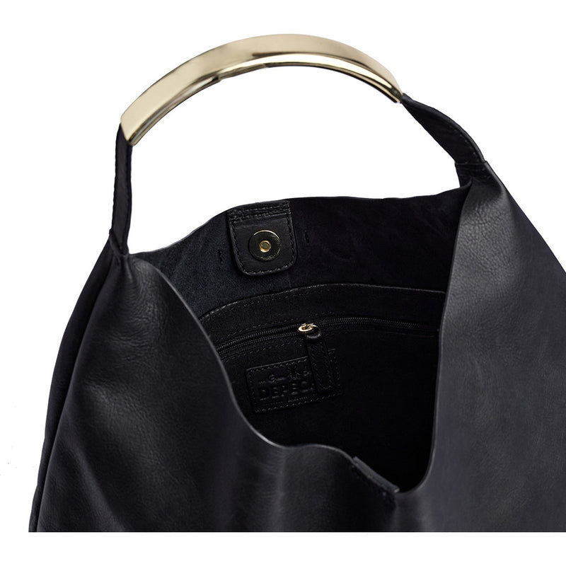 DEPECHE Klassisk skuldertaske Shoulderbag / Handbag 099 Black (Nero)