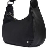 DEPECHE Klassisk skuldertaske i kalveskind Shoulderbag / Handbag 099 Black