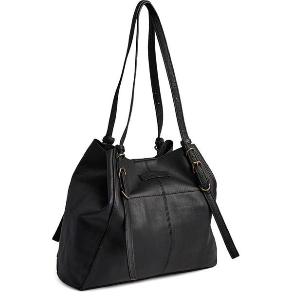 DEPECHE Klassisk skuldertaske med cool detaljer Shoulderbag / Handbag 099 Black (Nero)
