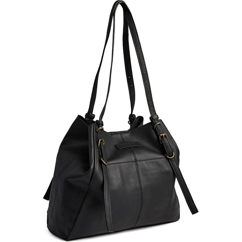 DEPECHE Klassisk skuldertaske med cool detaljer Shoulderbag / Handbag 099 Black (Nero)