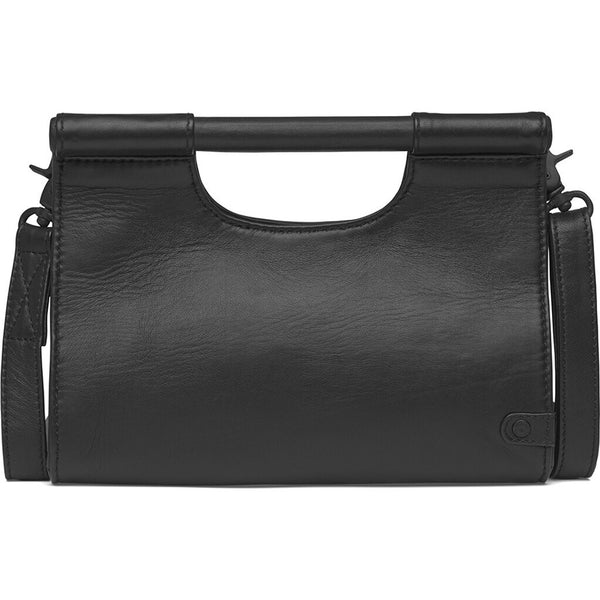 DEPECHE Klassisk & trendy crossbody skindtaske Cross over 099 Black (Nero)