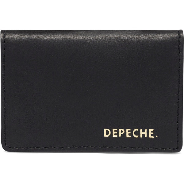 DEPECHE Kreditkortholder Purse / Credit card holder 099 Black (Nero)