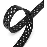 DEPECHE Kvalitets læderbælte med detaljer Belts 099 Black (Nero)