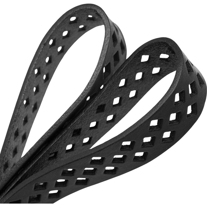 DEPECHE Kvalitets læderbælte med detaljer Belts 099 Black (Nero)