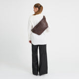 DEPECHE Læder bumbag Bumbag 106 Coffee