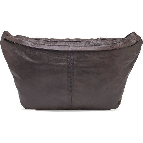 DEPECHE Læder bumbag Bumbag 161 Dark brown