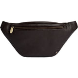 DEPECHE Læder bumbag i klassisk design Bumbag 033 Mocca