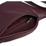 DEPECHE Læder bumbag i klassisk design Bumbag 305 Ox Blood