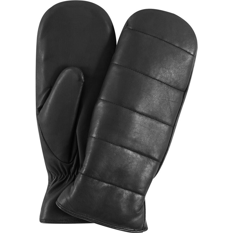 DEPECHE Læder luffe i dejlig og blød kvalitet Gloves 099 Black (Nero)