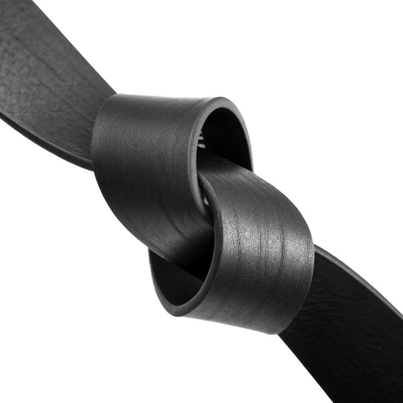 DEPECHE Læderbælte i simpelt og smukt look Belts 099 Black (Nero)