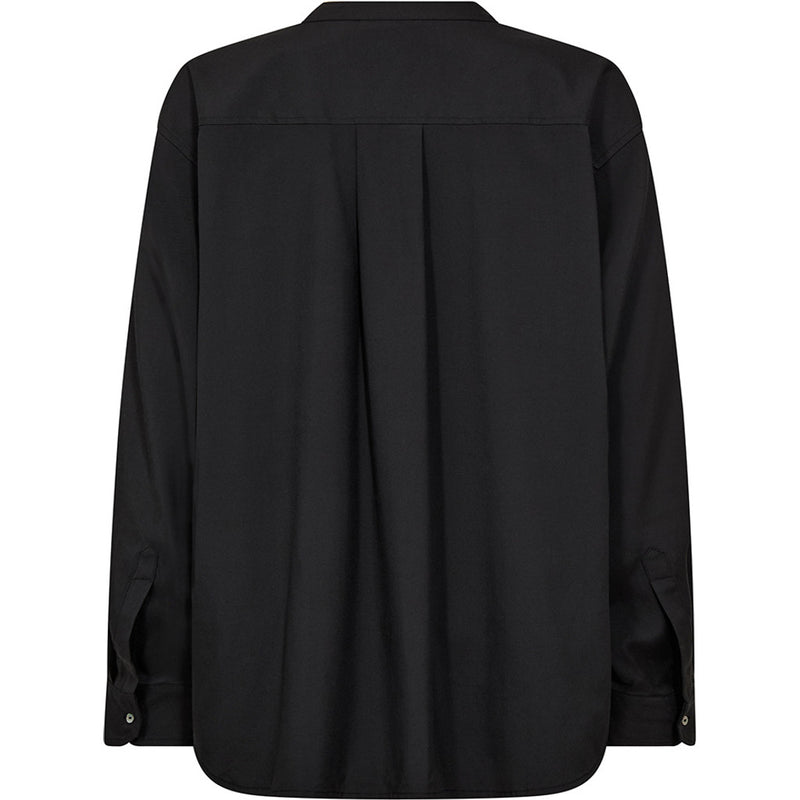 Depeche Clothing Langærmet oversize Fay skjorte Shirts 099 Black (Nero)