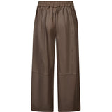 Depeche leather wear Lauren MW 7/8 Skindbuks Pants 020 Taupe