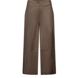 Depeche leather wear Lauren MW 7/8 Skindbuks Pants 020 Taupe