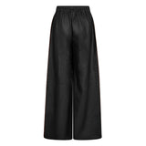 Depeche leather wear Lauren MW Full Lenght Skindbuks Pants 099 Black