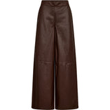Depeche leather wear Lauren MW Full Lenght Skindbuks Pants 106 Coffee