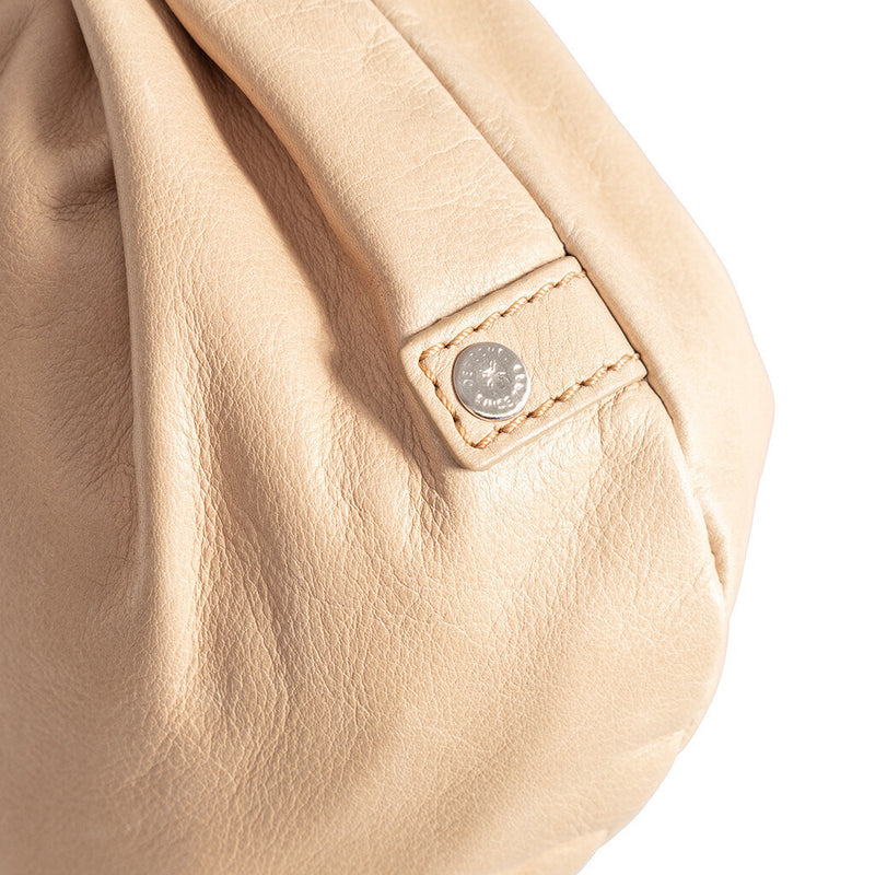 DEPECHE Lille crossover taske i smørblød læderkvalitet Cross over 156 Camel