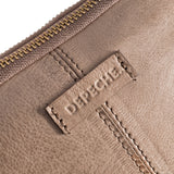 DEPECHE Lille læder clutch i klassisk og enkelt design Small bag / Clutch 224 Taupe