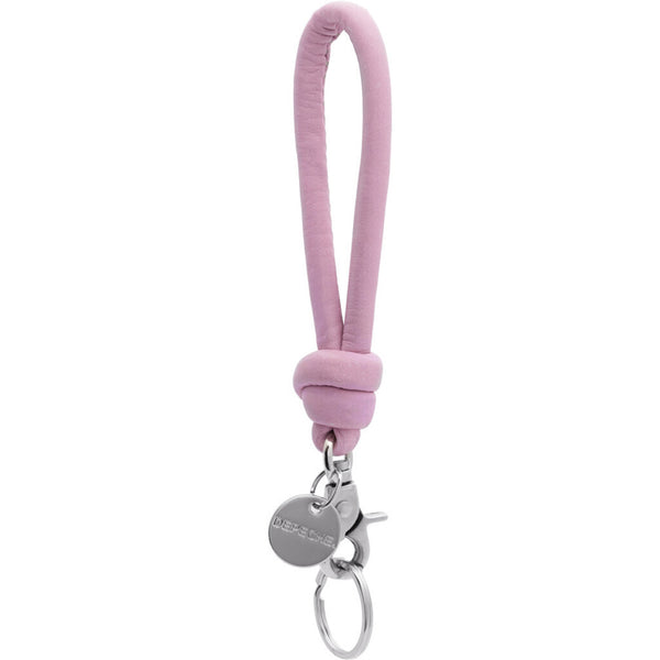 DEPECHE Nøglering i blød skind og metal Accessories 223 Old rose