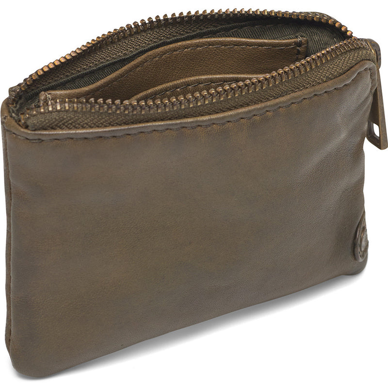 DEPECHE Lille pung i blødt og kraftigt skind Purse / Credit card holder 049 Army Green