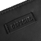DEPECHE Lille pung i blødt og kraftigt skind Purse / Credit card holder 226 Black / Black