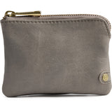 DEPECHE Lille pung i blødt skind Purse / Credit card holder 160 Concrete