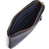 DEPECHE Lille pung i blødt skind Purse / Credit card holder 285 Midnight Blue