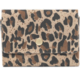 DEPECHE Lille pung/kredit kort holder i blødt læder Purse / Credit card holder 082 Leopard