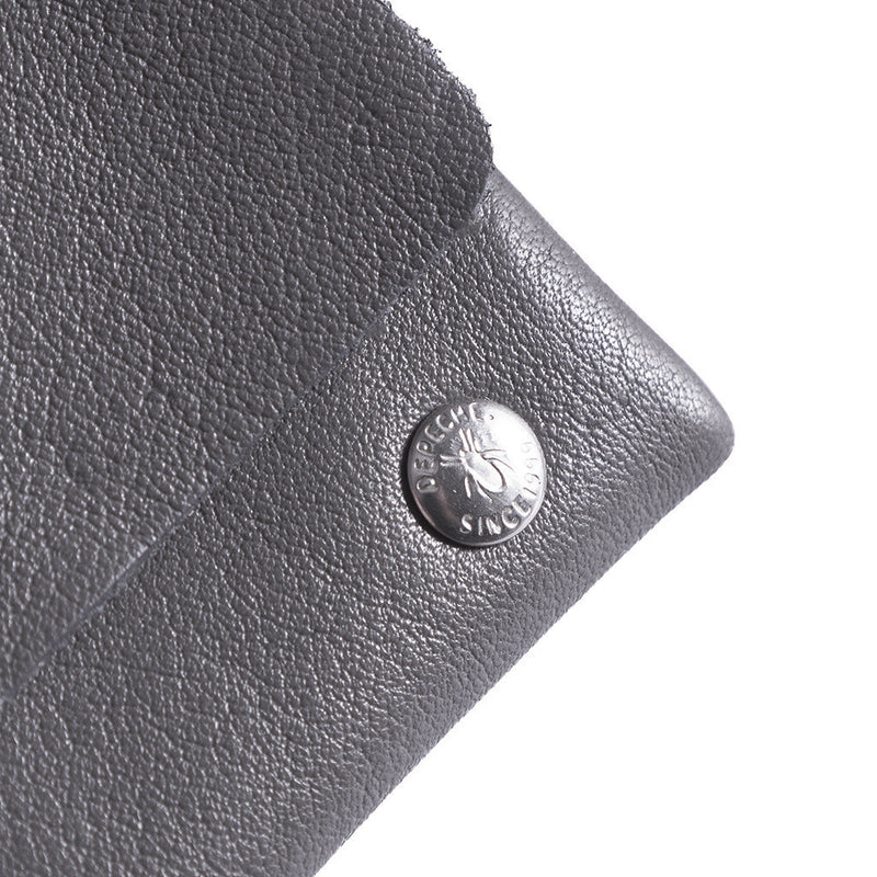 DEPECHE Lille pung/kredit kort holder i blødt læder Purse / Credit card holder 158 Thunder grey