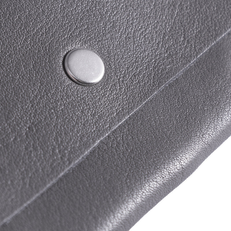 DEPECHE Lille pung/kredit kort holder i blødt læder Purse / Credit card holder 158 Thunder grey