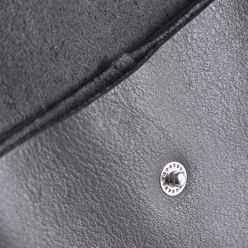 DEPECHE Lille pung/kredit kort holder i blødt læder Purse / Credit card holder 158 Thunder grey