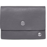 DEPECHE Lille pung/kredit kort holder i blødt læder Purse / Credit card holder 158 Thunder grey
