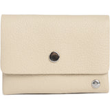 DEPECHE Lille pung/kredit kort holder i blødt læder Purse / Credit card holder 202 Vanilla