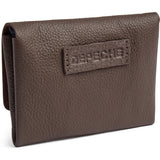 DEPECHE Lille pung/kredit kort holder i blødt læder Purse / Credit card holder 250 Dark Taupe