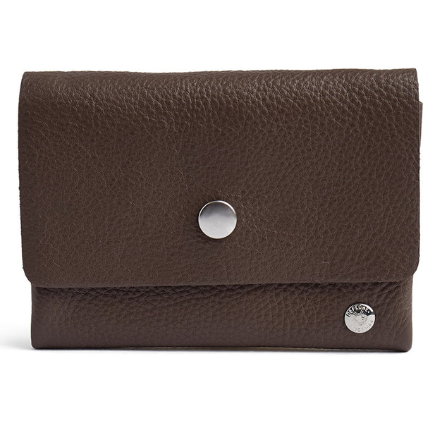 DEPECHE Lille pung/kredit kort holder i blødt læder Purse / Credit card holder 250 Dark Taupe