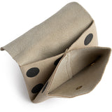 DEPECHE Lille pung/kredit kort holder i blødt læder Purse / Credit card holder 301 Black Dots