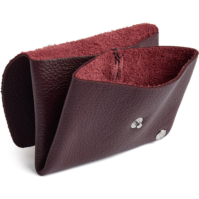 DEPECHE Lille pung/kredit kort holder i blødt læder Purse / Credit card holder 305 Ox Blood