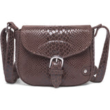 DEPECHE Lille taske i stilfuldt design Small bag / Clutch 265 Brown Croco