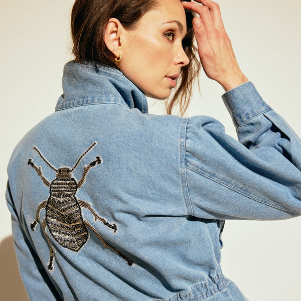 Depeche Clothing Lilly Denim Jakke Jackets 029 Blue